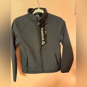 Reebok Black gray Jacket with Logo